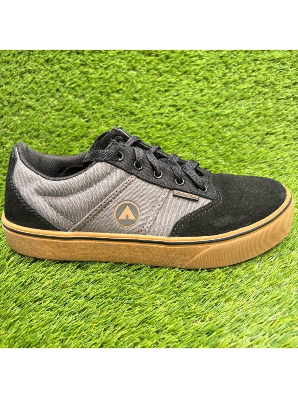 Airwalk Venice Low Mens Size 9EE Black Gray Gum Composite Toe Safety Work Shoes